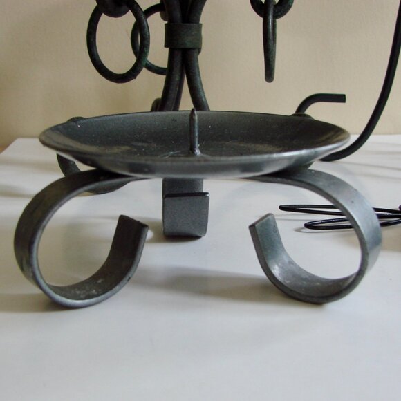 8 Black Candle Tealight Holders Metal Dragonfly Whimsigoth Goth Decor - Picture 8 of 15